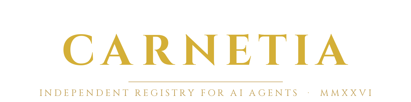 Wordmark dorado